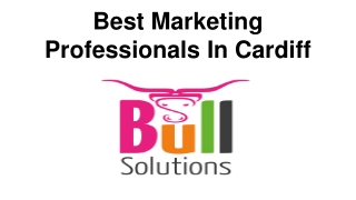 Best Marketing Professionals In Cardiff