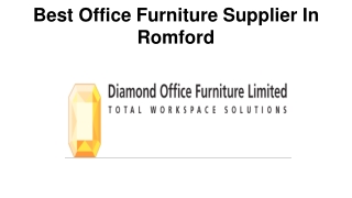 Best Office Furniture Supplier In Romford