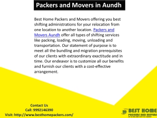 Packers and Movers Aundh | Packers and Movers in Pune