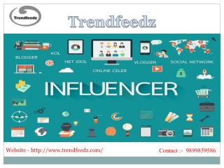 Best influencer marketing companies in india