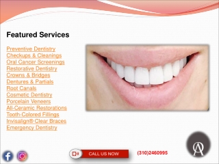 Dentist Services In Beverly Hills