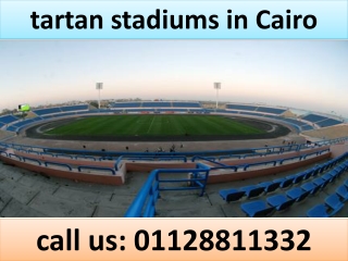 tartan stadiums in Cairo