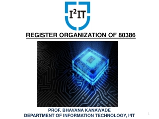 Register organization of 80386 - Department of Information Technology