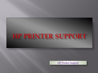 HP Printer Support | HP Printer Customer Support Number