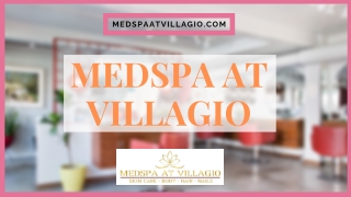 Body Massage in Katy Texas - MedSpa at Villagio
