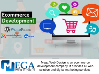 Mega Web Design - Why Is Ecommerce Important For Business?