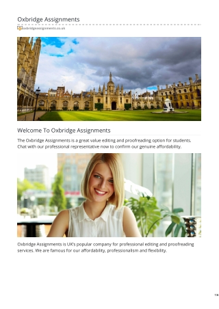 Easy Assignment Writing Service- Oxbridgeassignments