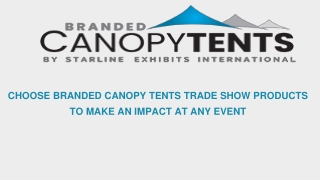 Custom Tent Add More Visibility At Trade Show | Georgia