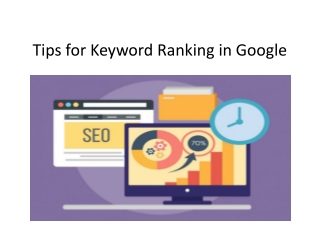 Tips for Keyword Ranking in Google