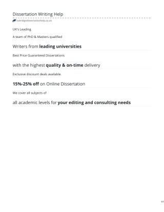 MBA Dissertation Help: Writing & Editing By UK Expert - Oxbridgedissertationhelp