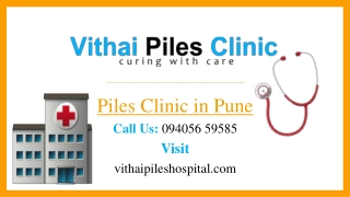 Piles Treatment | Laser Treatment for Piles: Vithai Piles Clinic