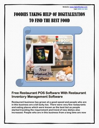 Restaurant Inventory Management Software - Food Inventory Management Software
