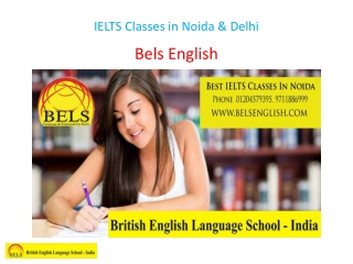 IELTS Classes in Noida & Delhi