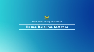 Human Resources Software