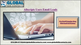 Allscripts Users Email Leads