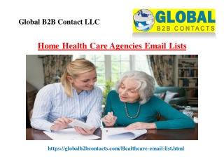 Home Health Care Agencies Email Lists