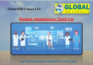 Hospital Administrators Email List