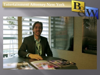 Entertainment Attorney New York