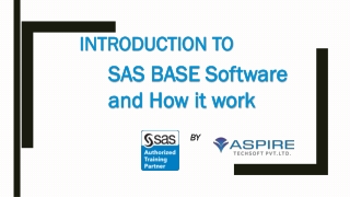 SAS Base Programmer Certification Training by Certified Experts