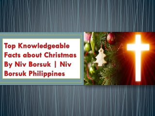 Learn About Christmas by Niv Borsuk, Niv Borsuk Philippines