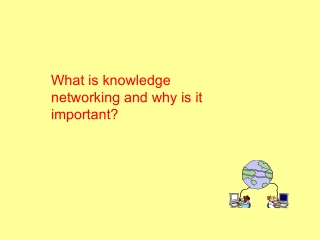 Knowledge Networking