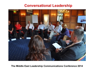 Talk on Conversational Leadership at LCME 2014