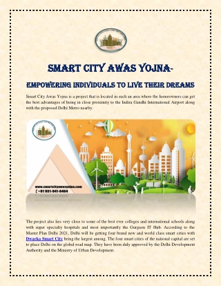 Smart City Awas Yojna- Empowering Individuals to Live their Dreams