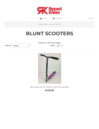 Blunt Scooters - Ripped Knees