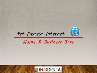 AT&T Internet Services | IRG Digital