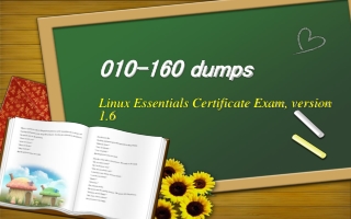 Lpi Linux Essentials 010-160 real dumps