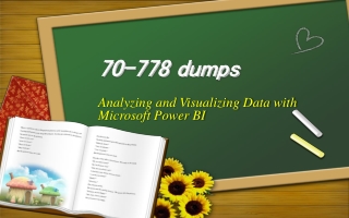 Microsoft Power BI 70-778 real dumps