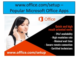 office.com/setup | Download the setup from office.com/setup, and then Install it