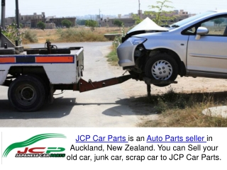 JCP Car Parts - What To Do With Your Old Junk Car?