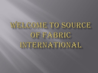 Wholesale Fabric Suppliers Near Me