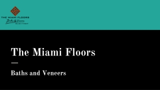 Wood Look Flooring in Miami