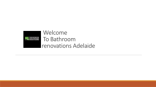 Move out the old way; need bathroom renovations, Adelaide