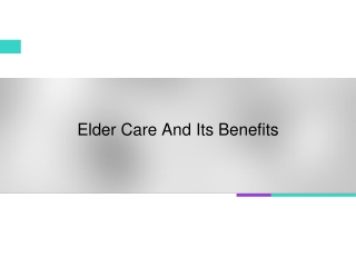 Elder Care Services in Hyderabad