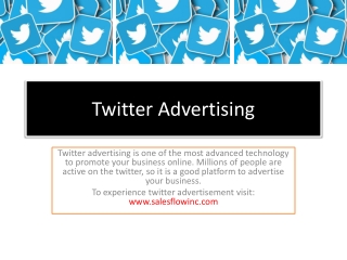 Twitter Advertising