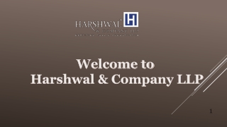 Employee Benefits Plan Audit Services – Harshwal & Company LLP