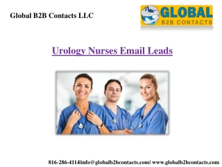 Urology Nurses Email Leads