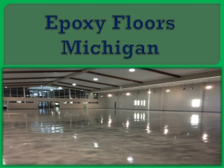 Epoxy Floors Michigan