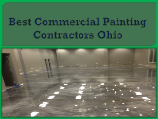 Best Commercial Painting Contractors Ohio