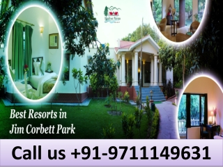 best resorts in Jim Corbett