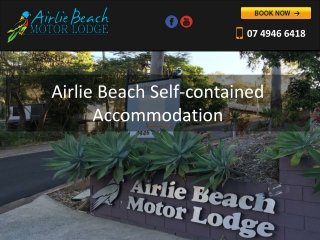 Airlie Beach Self-contained Accommodation