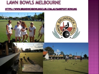 Lawn Bowls Melbourne