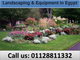 Landscaping & Equipment in Egypt