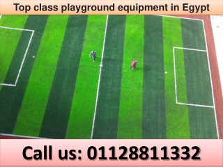 Top class playground equipment in Egypt