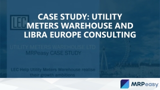 Case study utility meters warehouse and libra europe consulting