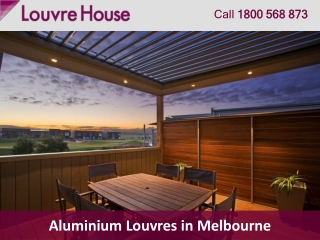 Aluminium Louvres in Melbourne