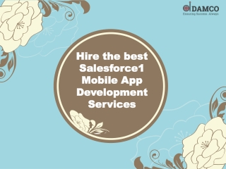 Hire the best Salesforce1 Mobile App Development Services